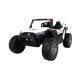 Buggy Clash elektromos terepjáró, 2 személyes, 4x4, 180W, 2x12V/7Ah - Fehér 