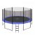 Trampolina ogrodowa SkyRamiz 487cm 16FT dla dzieci Niebieski + Akcesoria