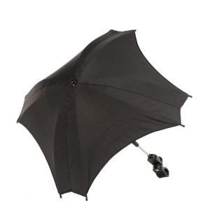 Junama napernyő - Fekete - fekete szegéllyel