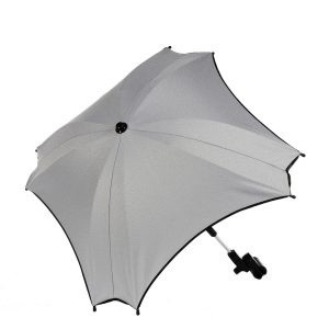 Junama napernyő - Szürke - fekete szegéllyel