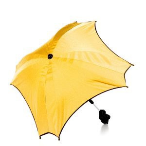 Junama napernyő - Sárga - fekete szegéllyel