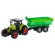 Interaktywny traktor z przyczepą + podajnik ślimakowy dla dzieci 3+ Efekty świetlne dźwiękowe