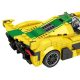 Zestaw Klocków Technicznych auto sportowe Żółte 368el.