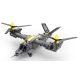 Klocki techniczne CaDA 1424 el. Helikopter Tiltrotor Aircraft dla dzieci 6+ Ruchome części