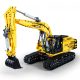 Klocki techniczne CaDA 1702 el. Koparka pojazd budowlany dla dzieci 8+ Ruchome części