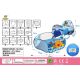 Plac zabaw 3w1 dla dzieci 3+ Ocean + Suchy basen Kojec + Tunel + Namiot