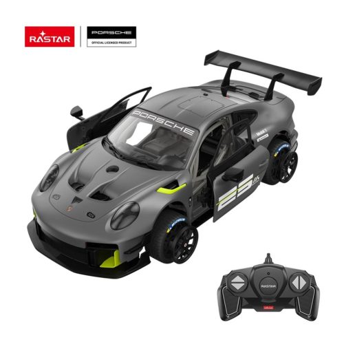 RASTAR R/C 1:18 Porsche 911 GT2 RS Clubsport - távirányítós, kirakós kisautó