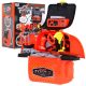 Plecak Warsztat 2w1 dla dzieci 3+ Przenośny zestaw majsterkowicza + Narzędzia + Akcesoria