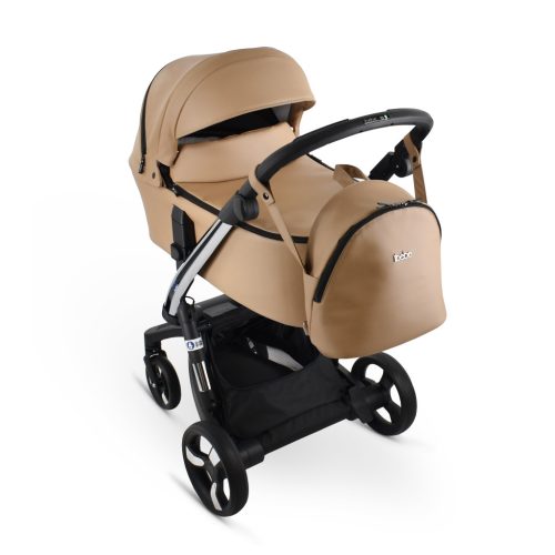 iBebe iSTOP multifunkciós babakocsi - Chrom/Dark Beige